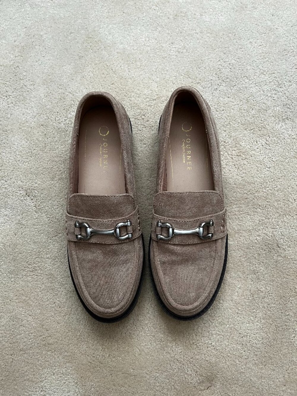 LIKE NEW/Not original packaging} Journee - Taupe Women's Shoes / Size 10 M